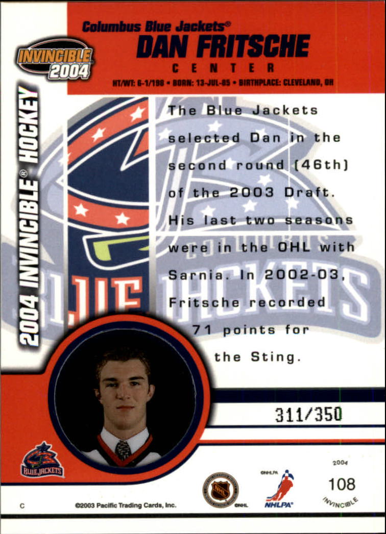 A8813- 2003-04 Pacific Invincible blau HK #S 1-125 -Sie wählen- 15+ KOSTENLOSER US-VERSAND - Bild 173 von 203