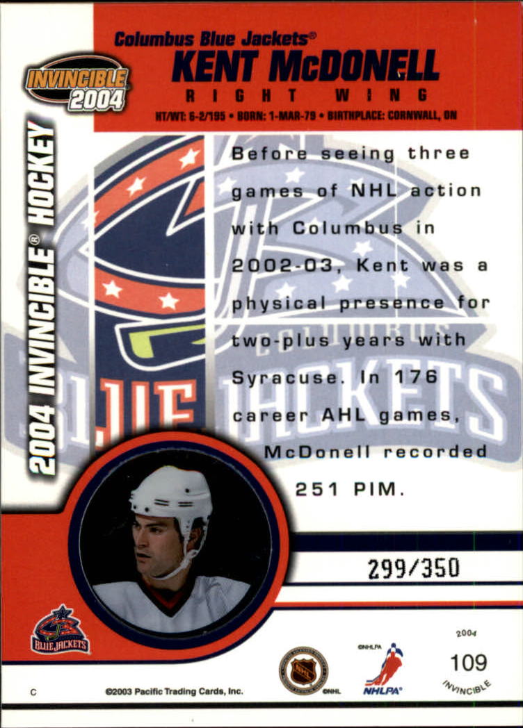 A8813- 2003-04 Pacific Invincible blau HK #S 1-125 -Sie wählen- 15+ KOSTENLOSER US-VERSAND - Bild 175 von 203