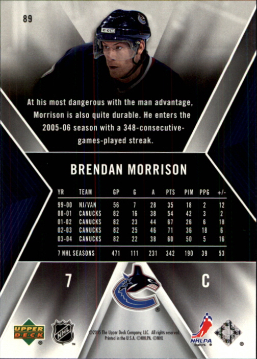 2005-06 SPx - #7 Joe Thornton