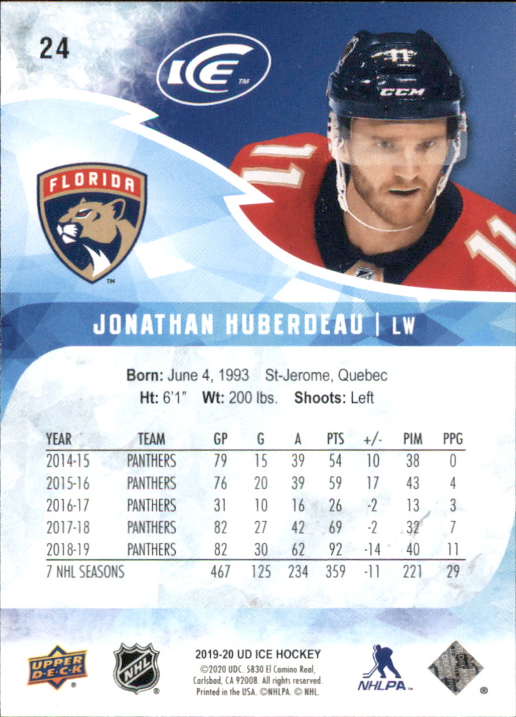A6507 10+ FREE SHIP - You Pick Details about   2019-20 Upper Deck Ice Hockey Card #s 1-50 