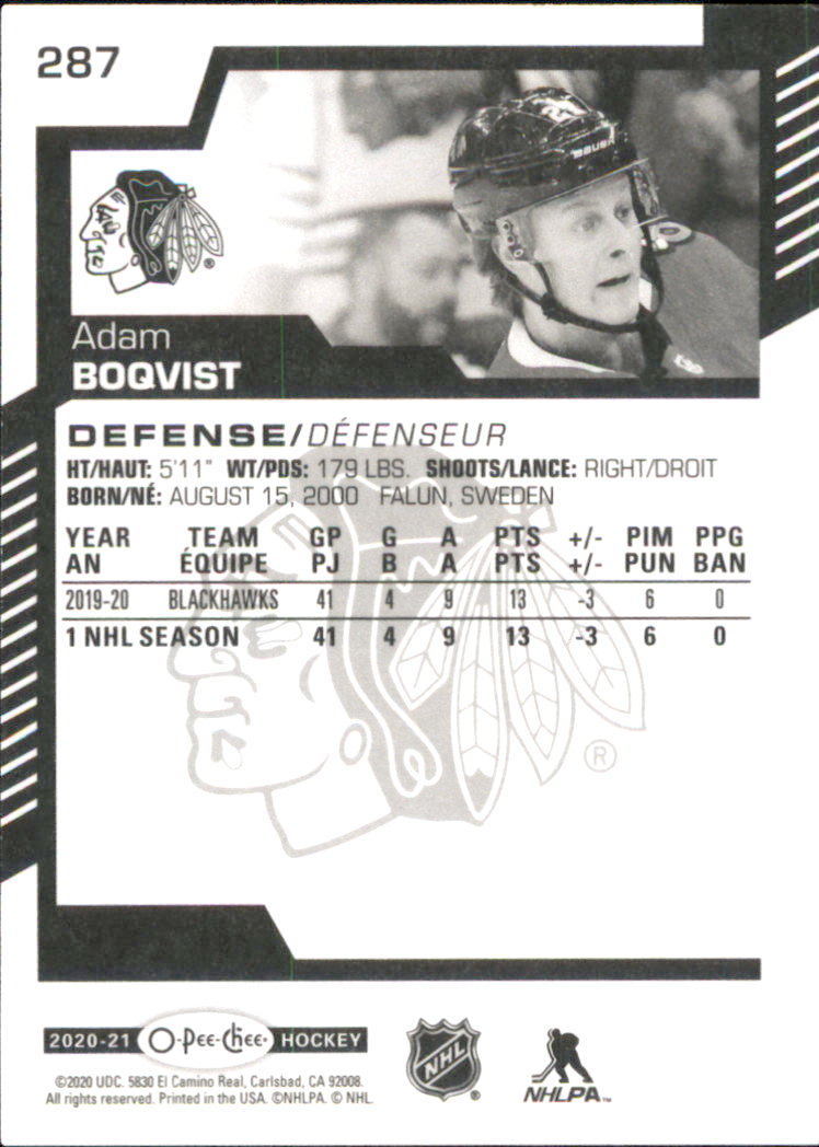 B0013- 2020-21 O-Pee-Chee Hockey Card #s 251-500 -You Pick- 15+ FREE US SHIP