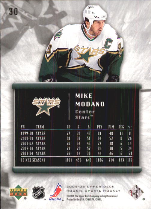 2005-06 Upper Deck Rookie Update Hockey Card Pick - Picture 59 of 215
