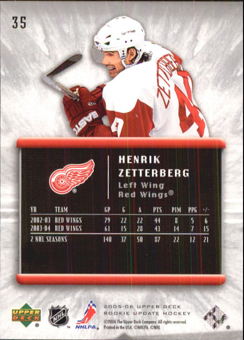 2005-06 Upper Deck Rookie Update Hockey Card Pick - Picture 67 of 215