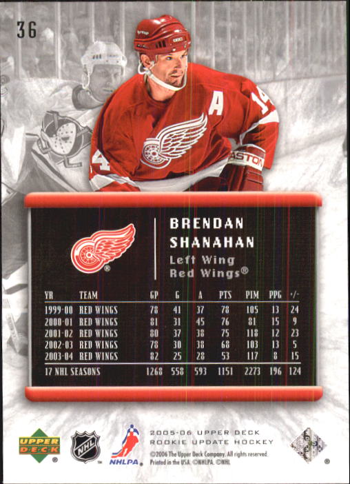 2005-06 Upper Deck Rookie Update Hockey Card Pick - Picture 69 of 215