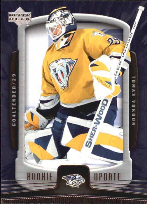 2005-06 Upper Deck Rookie Update Hockey Card Pick - Picture 104 of 215