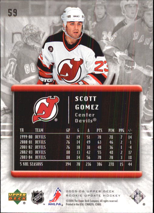 2005-06 Upper Deck Rookie Update Hockey Card Pick - Picture 113 of 215