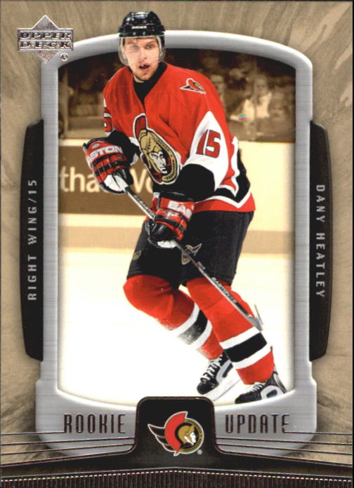 2005-06 Upper Deck Rookie Update Hockey Card Pick - Picture 126 of 215