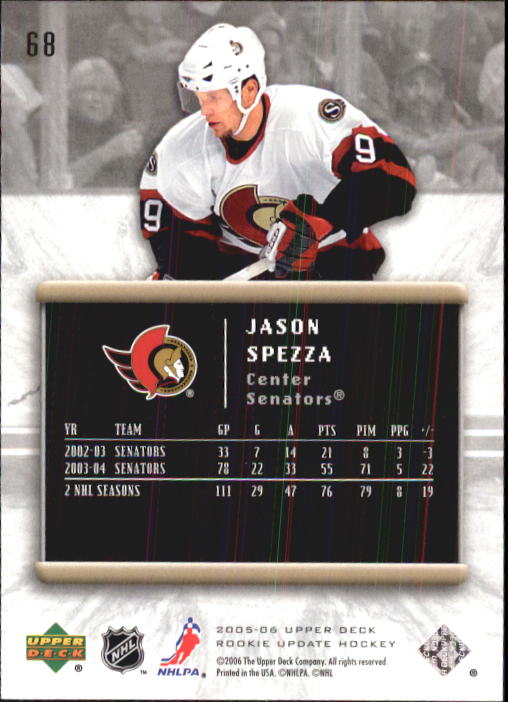2005-06 Upper Deck Rookie Update Hockey Card Pick - Picture 131 of 215