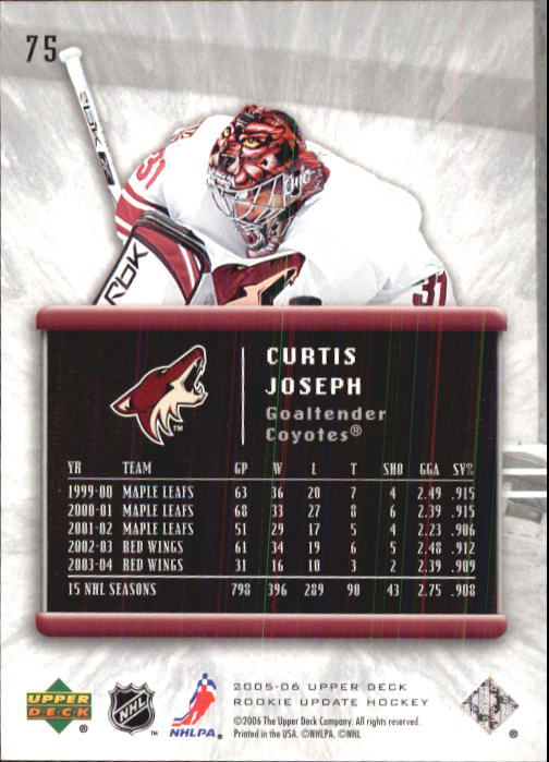 2005-06 Upper Deck Rookie Update Hockey Card Pick - Picture 145 of 215
