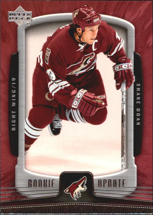 2005-06 Upper Deck Rookie Update Hockey Card Pick - Picture 146 of 215