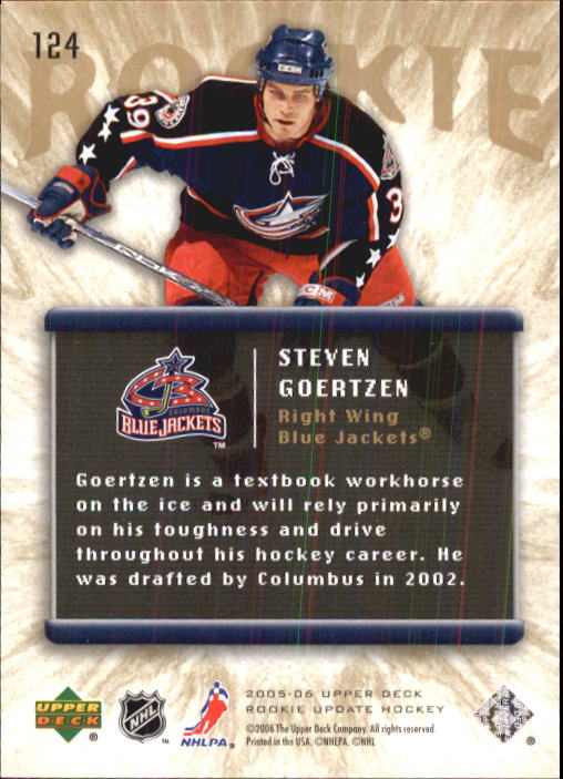 2005-06 Upper Deck Rookie Update Hockey Card Pick - Picture 197 of 215