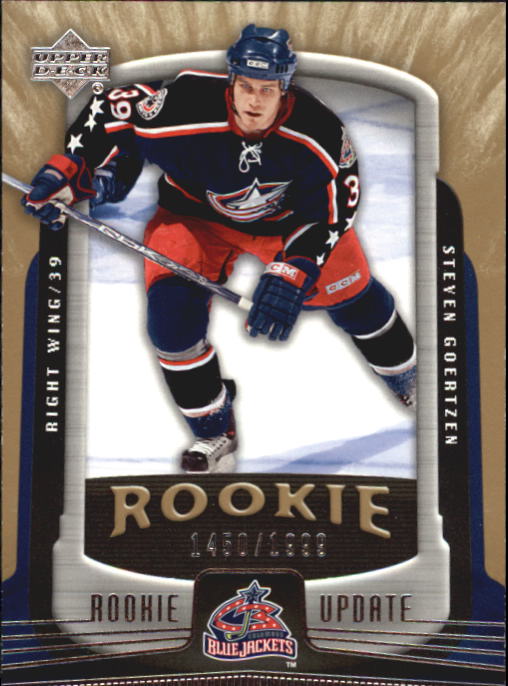 2005-06 Upper Deck Rookie Update Hockey Card Pick - Picture 196 of 215
