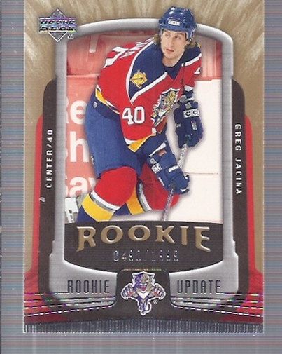 2005-06 Upper Deck Rookie Update Hockey Card Pick - Picture 203 of 215