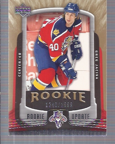 2005-06 Upper Deck Rookie Update Hockey Card Pick - Picture 202 of 215
