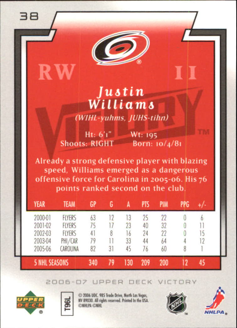 2006-07 Victory - #137 Dominik Hasek