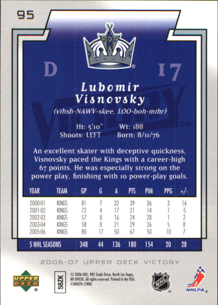 2006-07 Victory - #137 Dominik Hasek