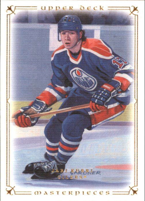 2008-09 UD Masterpieces Hockey Card Pick