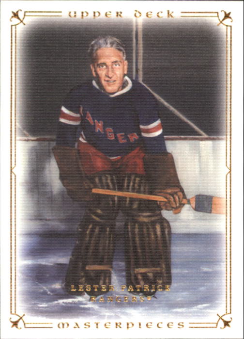 2008-09 UD Masterpieces Hockey Card Pick