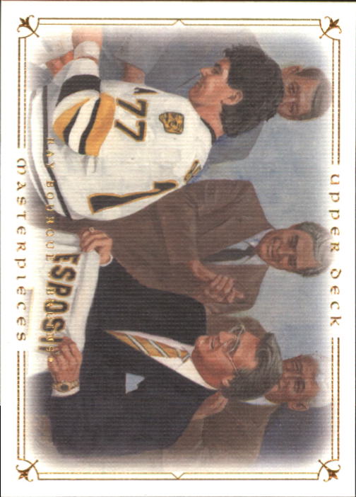 2008-09 UD Masterpieces Hockey Card Pick