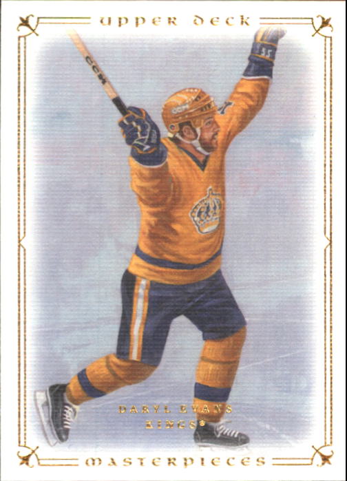 2008-09 UD Masterpieces Hockey Card Pick