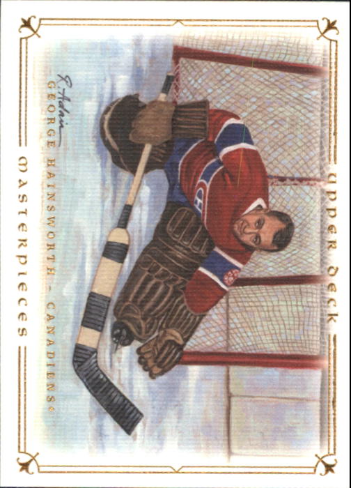 2008-09 UD Masterpieces Hockey Card Pick