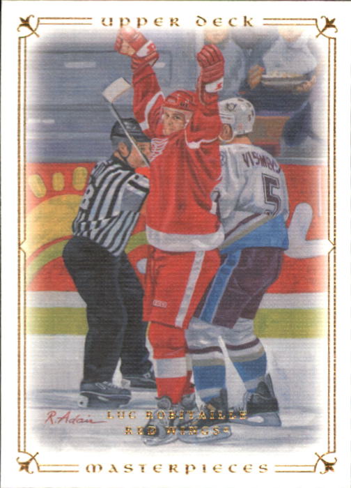 2008-09 UD Masterpieces Hockey Card Pick