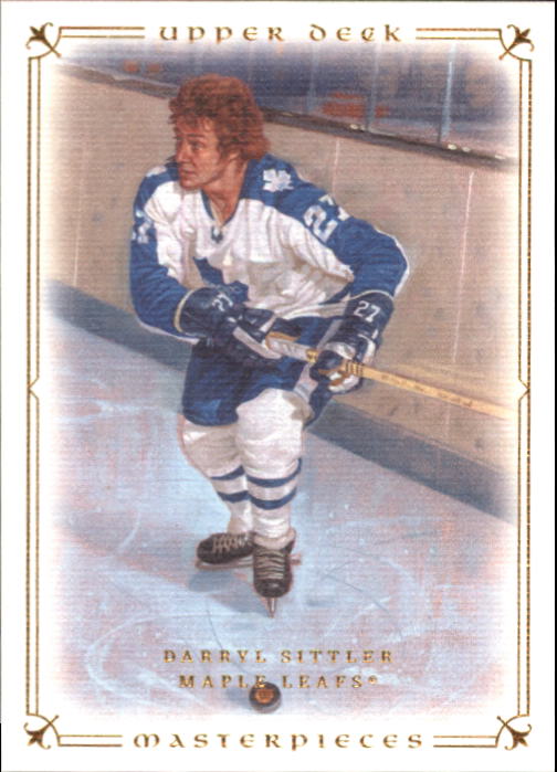 2008-09 UD Masterpieces Hockey Card Pick