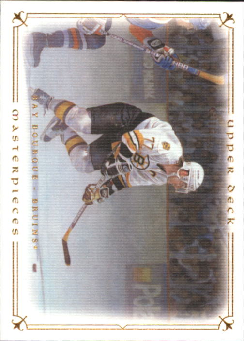 2008-09 UD Masterpieces Hockey Card Pick