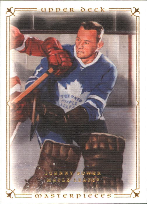 2008-09 UD Masterpieces Hockey Card Pick