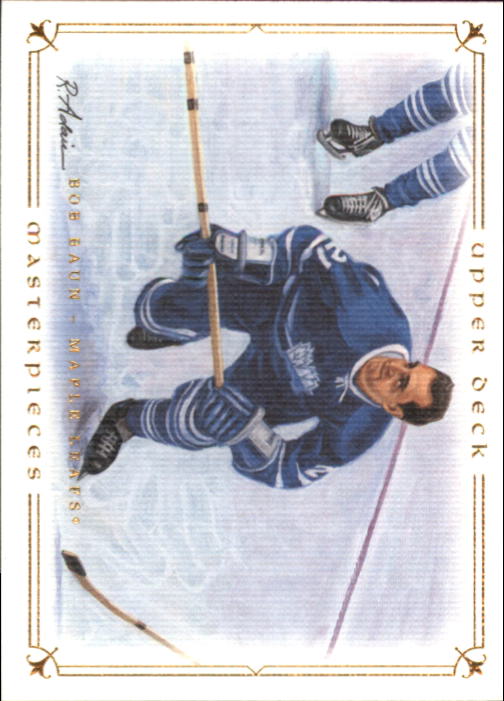 2008-09 UD Masterpieces Hockey Card Pick