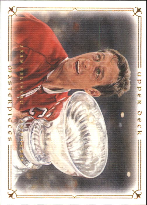 2008-09 UD Masterpieces Hockey Card Pick