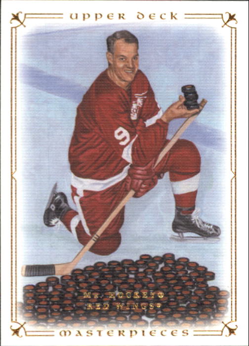 2008-09 UD Masterpieces Hockey Card Pick