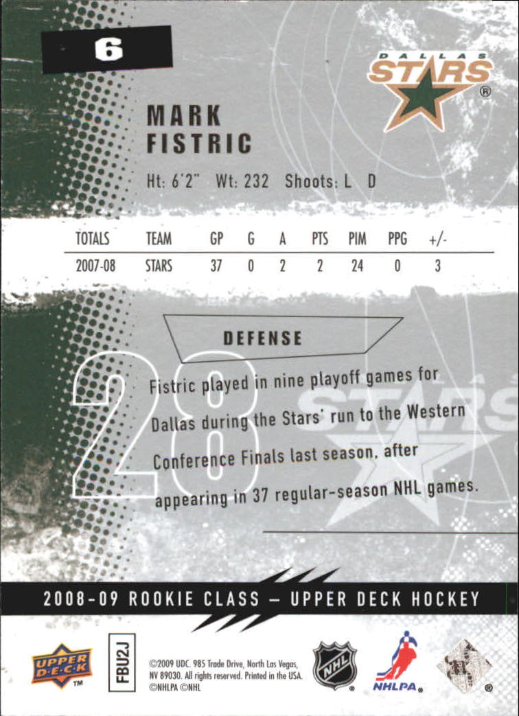 2008-09 Upper Deck Rookie Class Hockey Card Pick - Picture 7 of 77