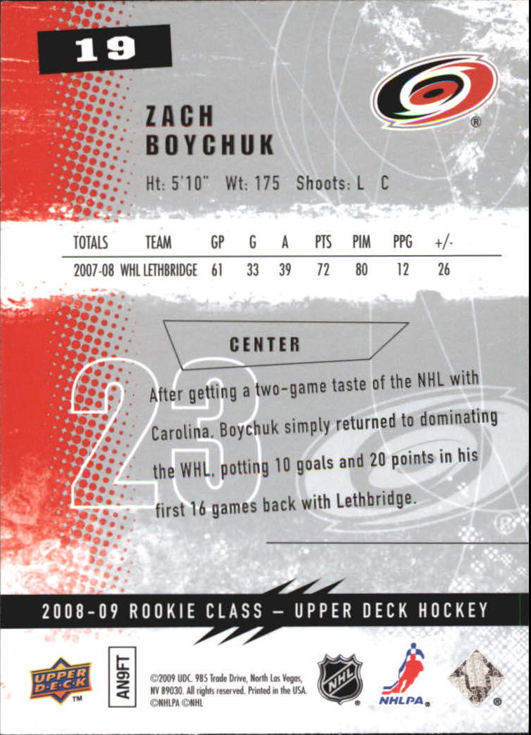 2008-09 Upper Deck Rookie Class Hockey Card Pick - Picture 25 of 77