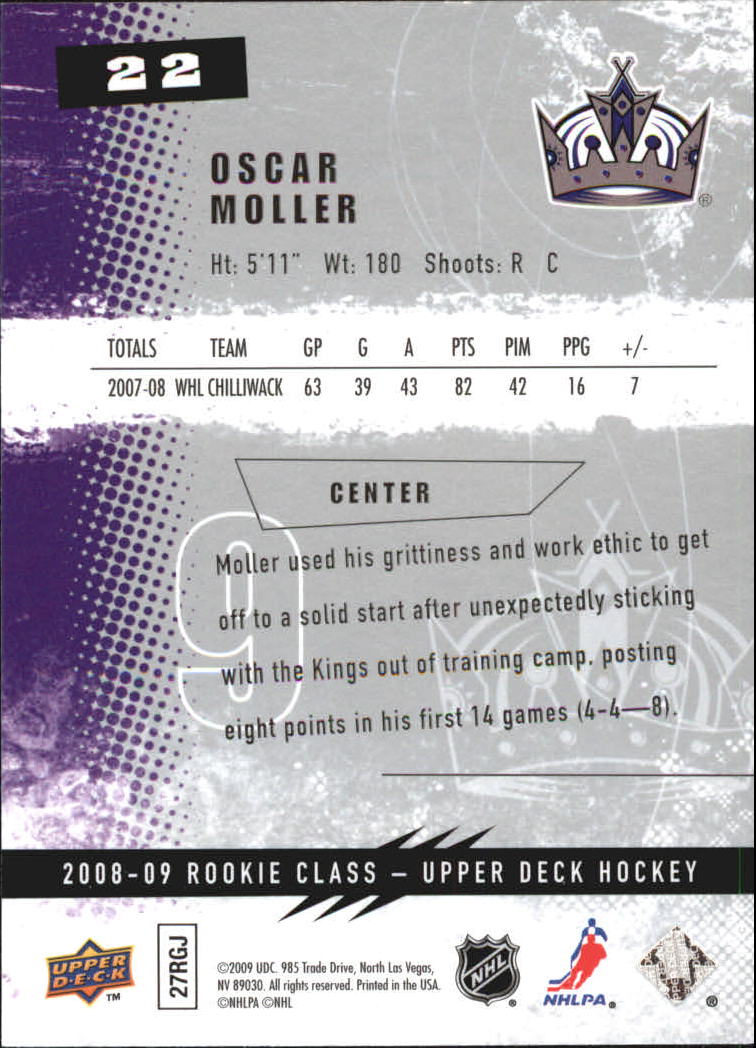 2008-09 Upper Deck Rookie Class Hockey Card Pick - Picture 27 of 77