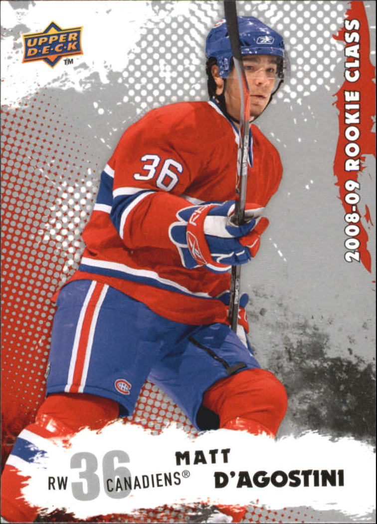 2008-09 Upper Deck Rookie Class Hockey Card Pick - Picture 30 of 77
