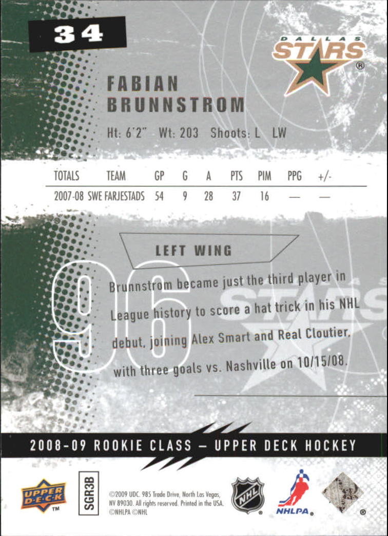 2008-09 Upper Deck Rookie Class Hockey Card Pick - Picture 49 of 77