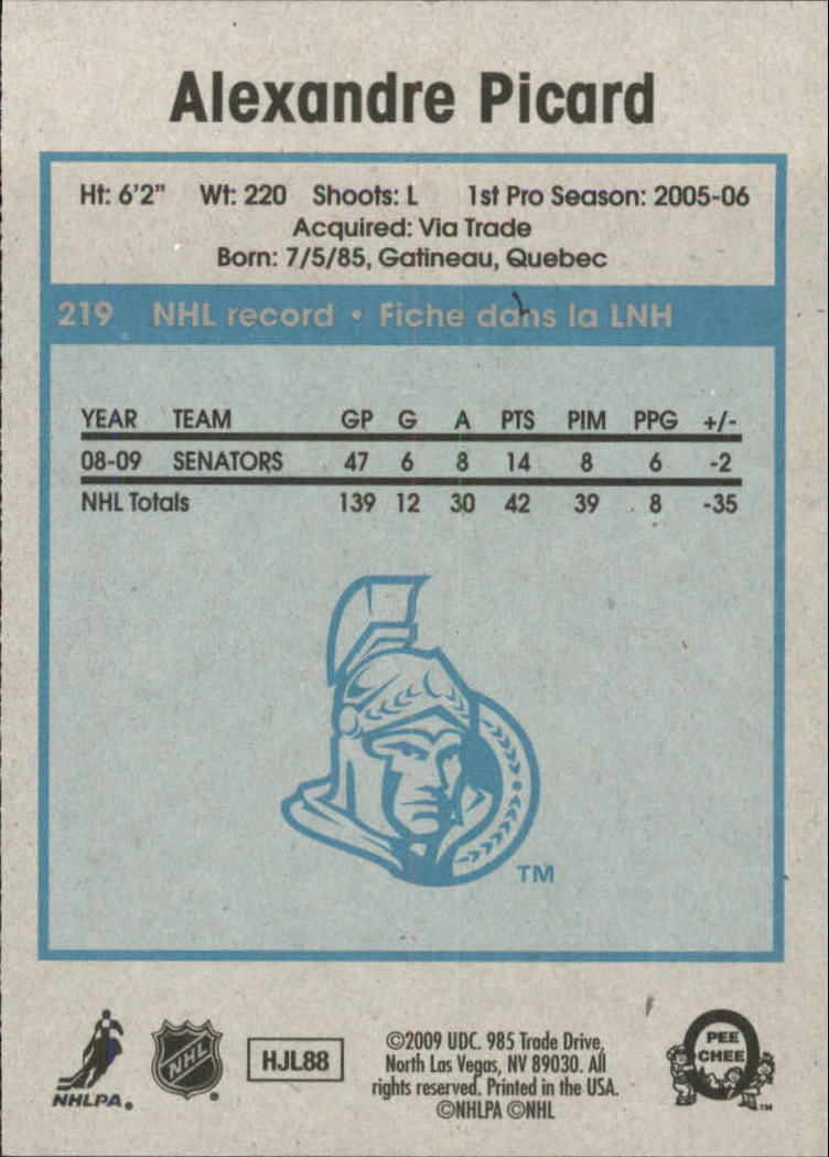 A4087-2009-10 O-Pee-Chee Hockey Einsatz Karten G2 - Sie wählen - 15+ KOSTENLOSER US-VERSAND - Bild 209 von 399
