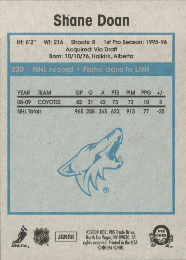 A4087-2009-10 O-Pee-Chee Hockey Einsatz Karten G2 - Sie wählen - 15+ KOSTENLOSER US-VERSAND - Bild 211 von 399