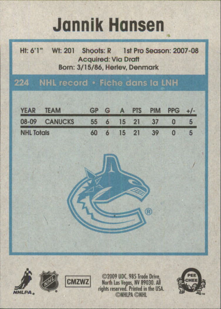 A4087-2009-10 O-Pee-Chee Hockey Einsatz Karten G2 - Sie wählen - 15+ KOSTENLOSER US-VERSAND - Bild 217 von 399
