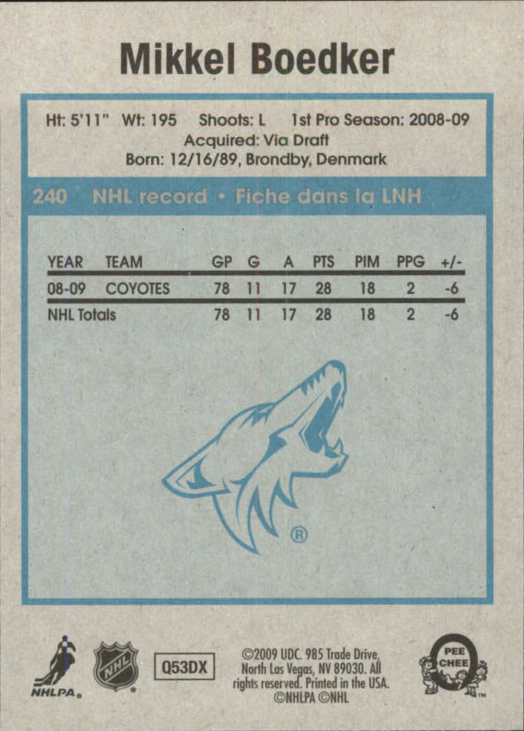 A4087-2009-10 O-Pee-Chee Hockey Einsatz Karten G2 - Sie wählen - 15+ KOSTENLOSER US-VERSAND - Bild 237 von 399