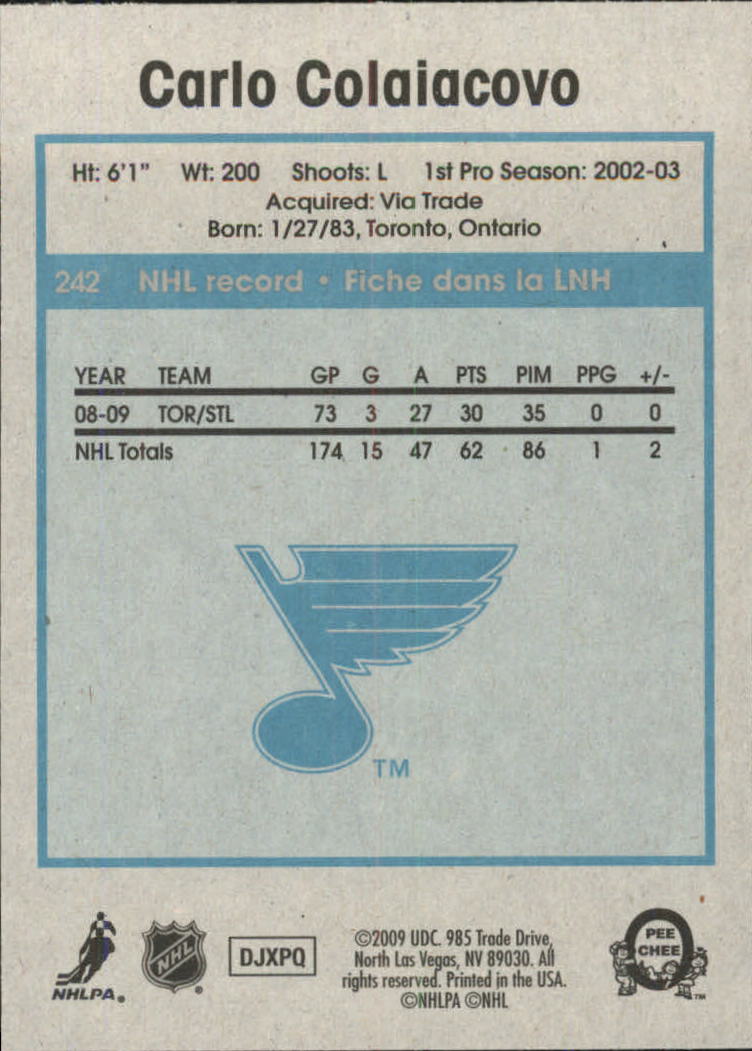 A4087-2009-10 O-Pee-Chee Hockey Einsatz Karten G2 - Sie wählen - 15+ KOSTENLOSER US-VERSAND - Bild 241 von 399