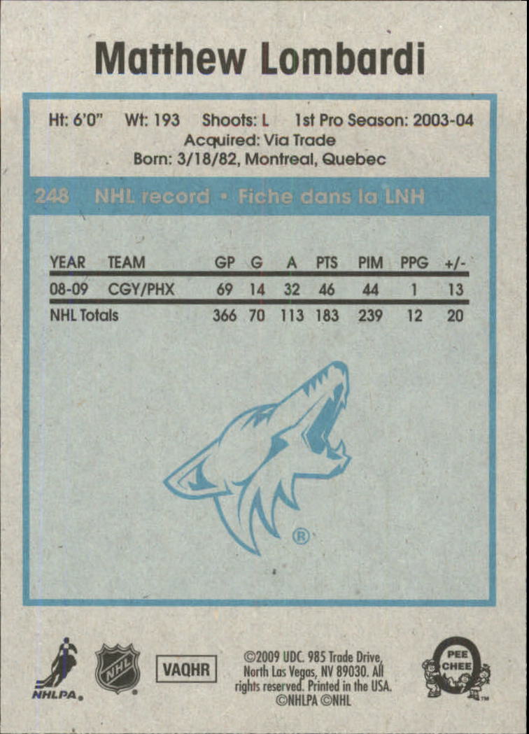 A4087-2009-10 O-Pee-Chee Hockey Einsatz Karten G2 - Sie wählen - 15+ KOSTENLOSER US-VERSAND - Bild 251 von 399