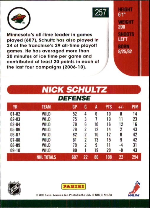 2010-11 Score Hockey Card Pick 252-499 - Picture 13 of 493