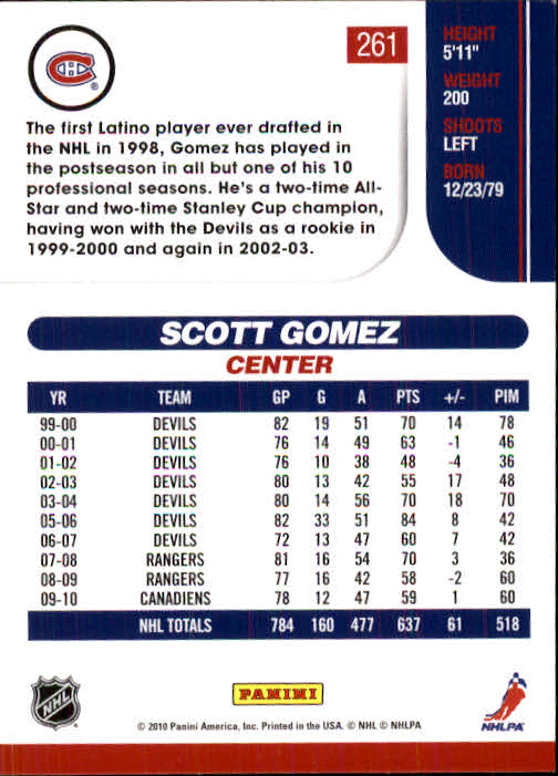 2010-11 Score Hockey Card Pick 252-499 - Picture 21 of 493