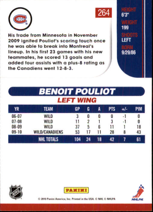 2010-11 Score Hockey Card Pick 252-499 - Picture 27 of 493