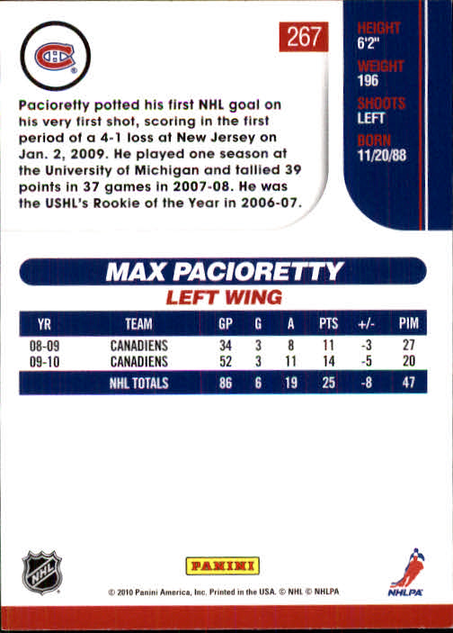 2010-11 Score Hockey Card Pick 252-499 - Picture 31 of 493