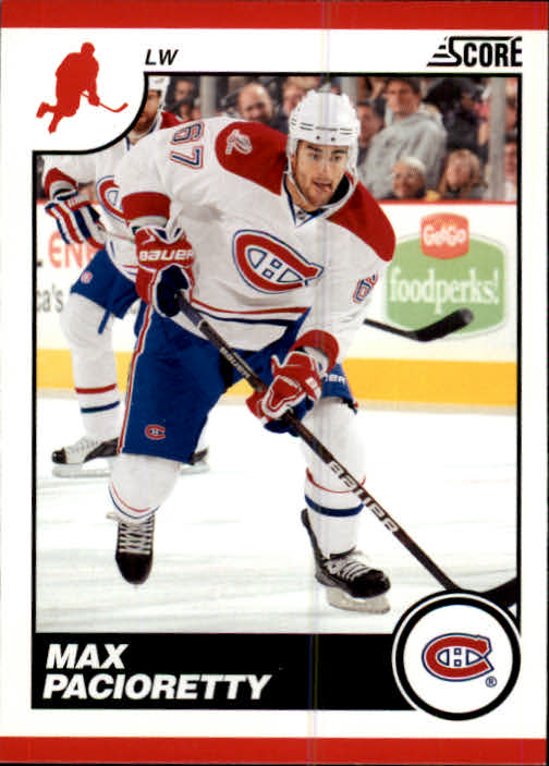 2010-11 Score Hockey Card Pick 252-499 - Picture 30 of 493