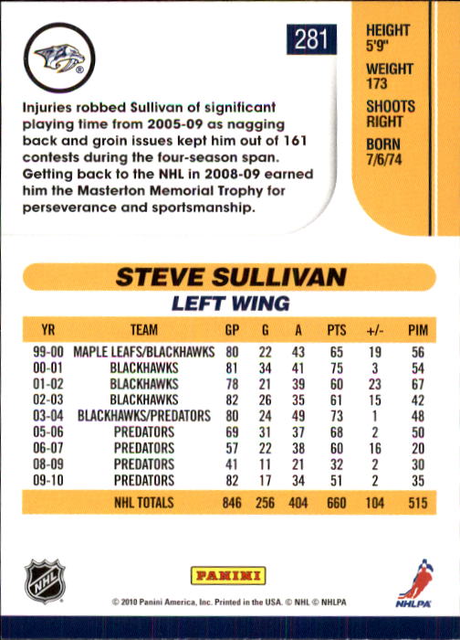 2010-11 Score Hockey Card Pick 252-499 - Picture 59 of 493
