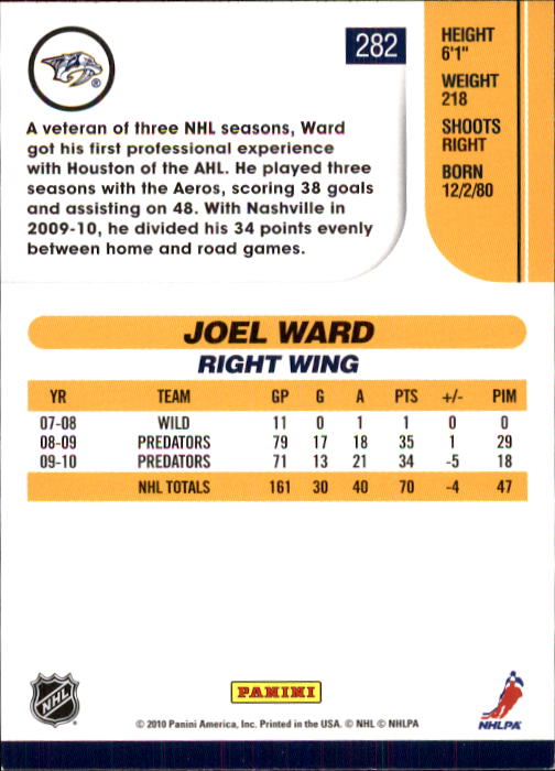 2010-11 Score Hockey Card Pick 252-499 - Picture 61 of 493